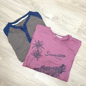 2 Long Sleeve Marine Layer Tees